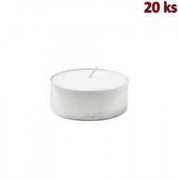 Čajové svíčky JUMBO Ø 58 mm x 22mm - 10 h. [20 ks]