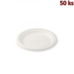 BIO talíř kulatý cukrová třtina Ø 17,5 cm [50 ks]
