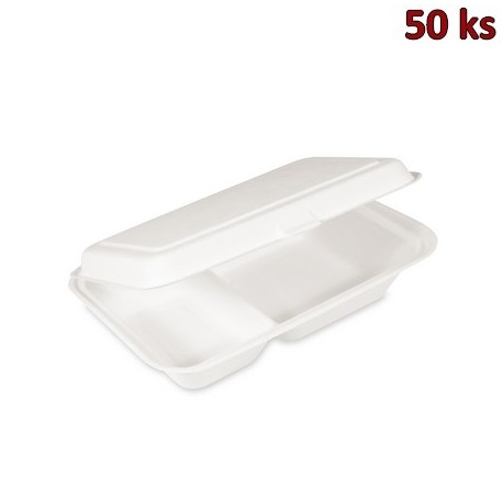 BIO menu box 2-dílný cukrová třtina 250 x 162 x 63 mm [50 ks]