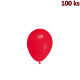 Nafukovací balónky červené M [100 ks]