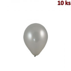 Nafukovací balónky stříbrné M [10 ks]