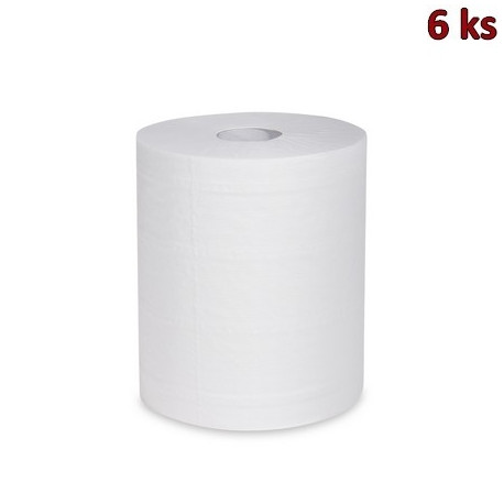 Utěrky tissue rolované 2-vr.22cm x 160m (Ø 19 cm) [6 ks]