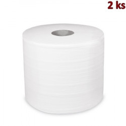 Průmyslové utěrky tissue 2-vr.24cm x 304m s ražbou [2 ks]