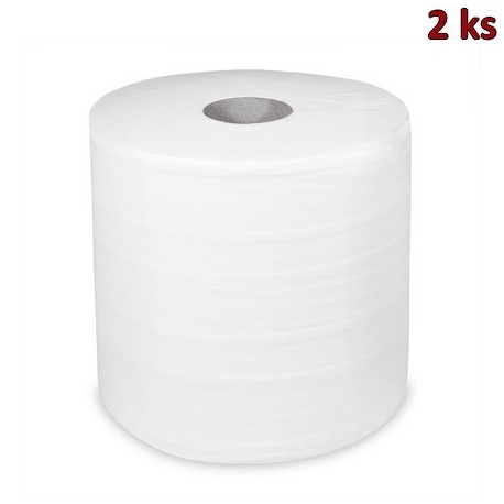 Průmyslové utěrky tissue 2-vr.26cm x 304m bez ražby [2 ks]