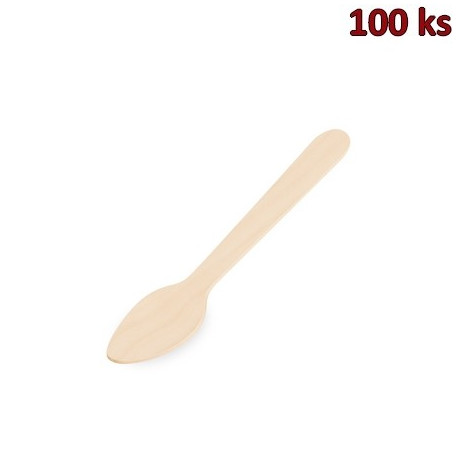 Kávová lžička dřevěná 11 cm [100 ks]