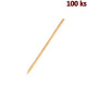 Dřevěné špejle hrocené 20 cm, Ø 3 mm [100 ks]