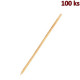Dřevěné špejle hrocené 30 cm, Ø 3 mm [100 ks]
