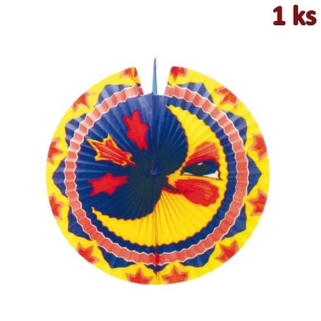 Lampión diskový MĚSÍC Ø 33 cm [1 ks]
