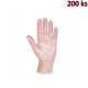 Jednorázové rukavice TPE (vel.M) [200 ks]