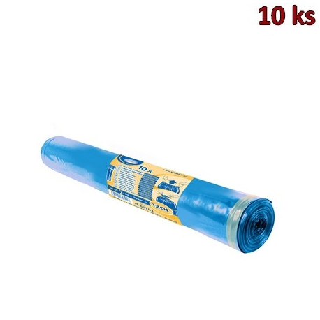 Pytle na odpad zatahovací modré 70x100cm, Typ 60 [10 ks]