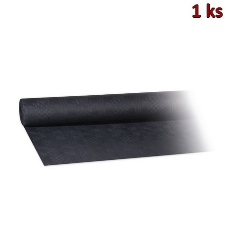Papírový ubrus rolovaný 8 x 1,20 m černý [1 ks]