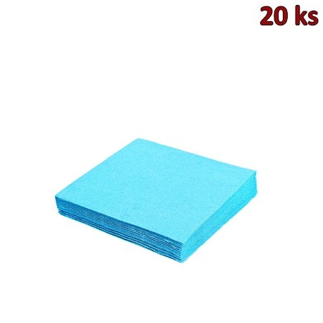 Papírové ubrousky světle modré 33 x 33 cm 3-vrst [20 ks]