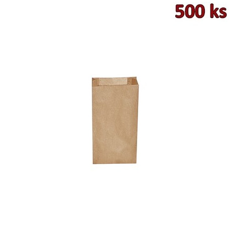 Svačinové papírové sáčky hnědé 0,5 kg (10+5 x 22 cm) [500 ks]