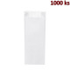 Svačinové papírové sáčky bílé 3 kg (15+7 x 42 cm) [1000 ks]