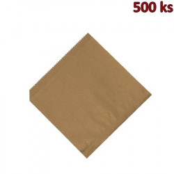 Papírové sáčky (HAMBURGER/KEBAP) hnědé 16x16cm [500 ks]