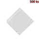 Papírové sáčky (HAMBURGER/KEBAP) bílé 16x16cm [500 ks]