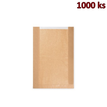Papírové sáčky na kulatý chléb s okénkem (26+7 x 40 cm, ok.19 cm) [1000 ks]