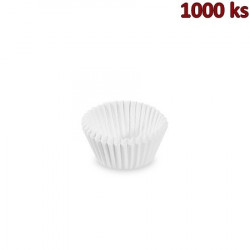 Cukrářské košíčky bílé Ø 24 x 18 mm [1000 ks]