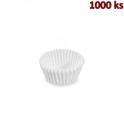 Cukrářské košíčky bílé Ø 28 x 16 mm [1000 ks]
