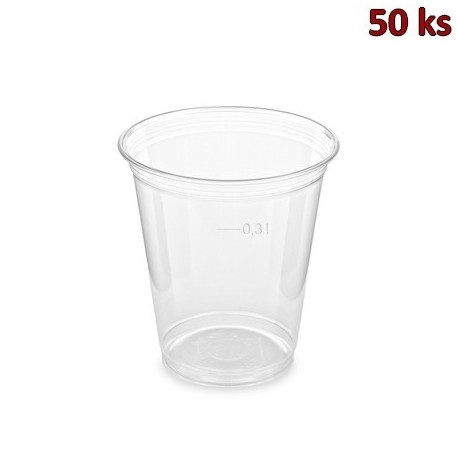 PET kelímek 0,3 l (Ø 95 mm) [50 ks]