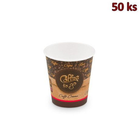 Papírový kelímek Coffee to go 200 ml, S (Ø 73 mm) [50 ks]