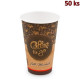 Papírový kelímek Coffee to go 510 ml, XL (Ø 90 mm) [50 ks]