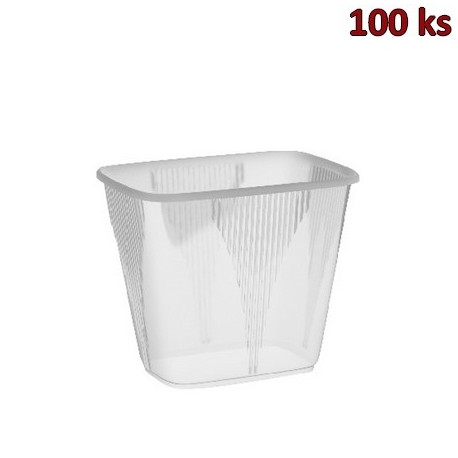 Plastová miska průhledná 500 ml PP [100 ks]