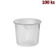 Plastová miska kulatá 400 ml PP [100 ks]