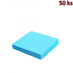Papírové ubrousky světle modré 2-vrstvé, 33 x 33 cm [50 ks]
