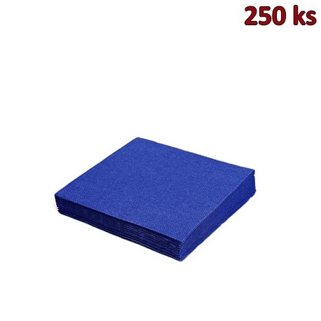Papírové ubrousky tmavě modré 2-vrstvé, 33 x 33 cm [250 ks]