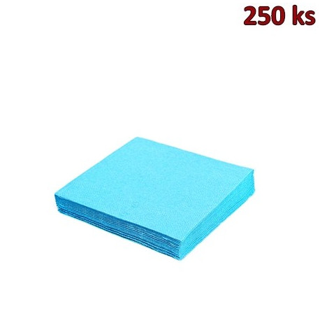 Papírové ubrousky světle modré 2-vrstvé, 33 x 33 cm [250 ks]