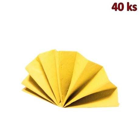 Ubrousky DekoStar 38 x 38 cm žluté [50 ks]
