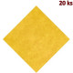 Napron PREMIUM 80 x 80 cm žlutý [20 ks]
