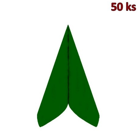 Ubrousky PREMIUM 40 x 40 cm tmavě zelené [50 ks]