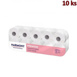 Toaletní papír tissue 2-vrstvý Harmony Professional 200 útržků [10 ks]