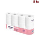 Toaletní papír tissue 3-vrstvý "Harmony Professional" 250 útržků [8 ks]