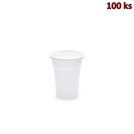 Kelímek bílý 0,1 l -PP- (Ø 57 mm) [100 ks]