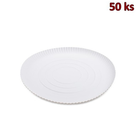 Papírový talíř hluboký Ø 32 cm [50 ks]