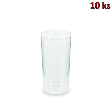 Kelímek vratný na LONGDRINK 2 cl / 0,2 l (PP) [10 ks]