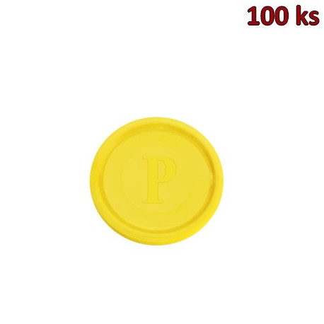 Žeton žlutý [100 ks]