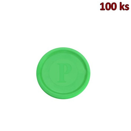 Žeton zelený [100 ks]