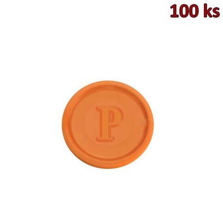 Žeton oranžový [100 ks]