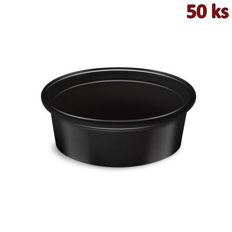 Dresinková miska černá 50 ml (PP) [50 ks]