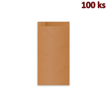 Papírový sáček hnědý 12+5 x 24 cm 1 kg [100 ks]