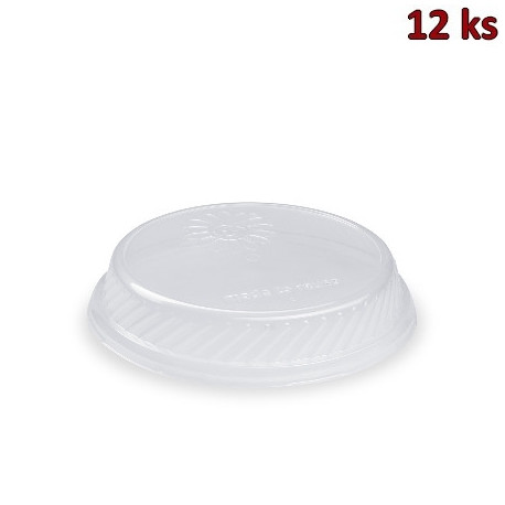 Víčko vratné průhledné Ø 22 x 4 cm pro talíř Reware Dinner (PP) [12 ks]