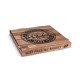 Krabice na pizzu, kraft 33 x 33 x 4 cm (PAP) [100 ks]
