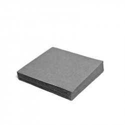 Ubrousek šedý 33 x 33 cm (PAP - FSC Mix) [100 ks]