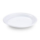 Talíř Reware Diner bílý vratný Ø 22 cm (PP) [100 ks]