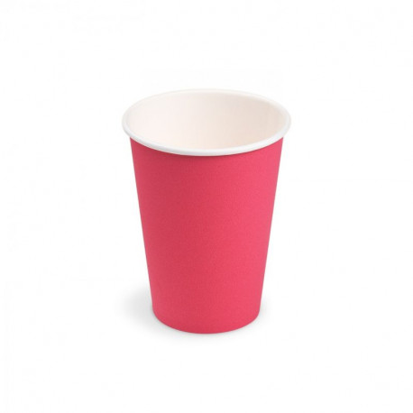 Papírový kelímek fuchsia Ø 74 mm 240 ml (PAP/PE) [10 ks]