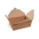 Food box (PAP/PE) nepromastitelný kraft `M` 150 x 120 x 48 mm 1000ml [50 ks]